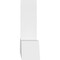 Ekena Millwork Portland Architectural Grade PVC Gable Bracket, 48"W x 14"H x 4"D x 4"F, 7/12 Pitch GBP048X14X0404POR00 - alternate 2